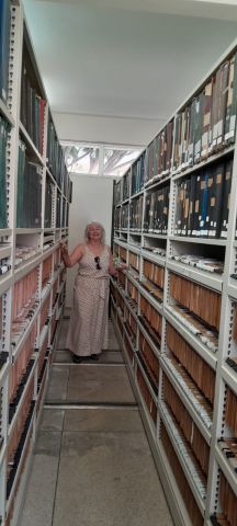 Professora (aposentada) de Arquivologia  da Universidade Federal Fluminense - UFF - Gláucia da Rocha Figueiredo 